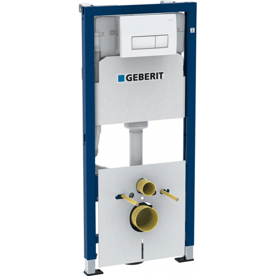 Система инсталляции для унитазов GEBERIT Duofix 458.128.11.1 4 в 1 с кнопкой смыва