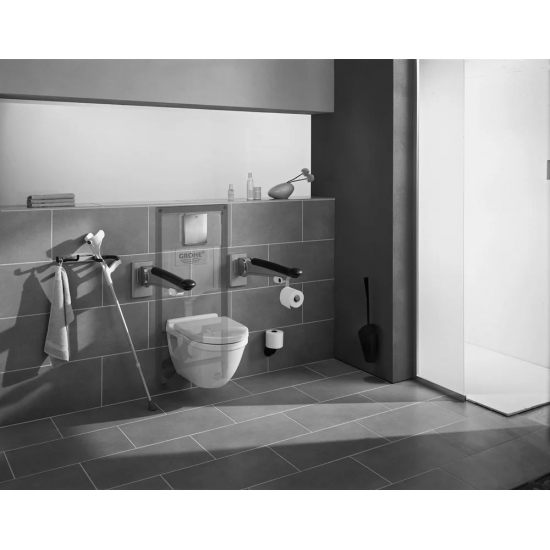 Система инсталляции для унитазов GROHE 38721001 Rapid SL 3 в 1 с овальной кнопкой смыва