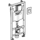 Система инсталляции для унитазов GROHE 38772001 Rapid SL 3 в 1 с квадратной кнопкой смыва (Германия)
