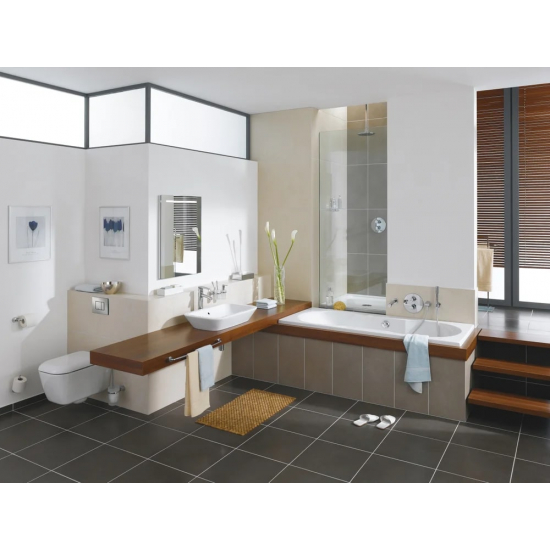 Система инсталляции для унитазов GROHE 38772001 Rapid SL 3 в 1 с квадратной кнопкой смыва (Германия)