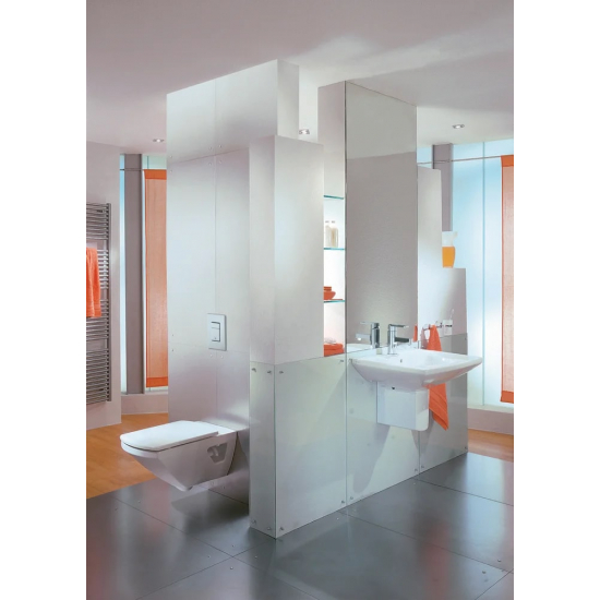 Система инсталляции для унитазов GROHE 38772001 Rapid SL 3 в 1 с квадратной кнопкой смыва (Германия)