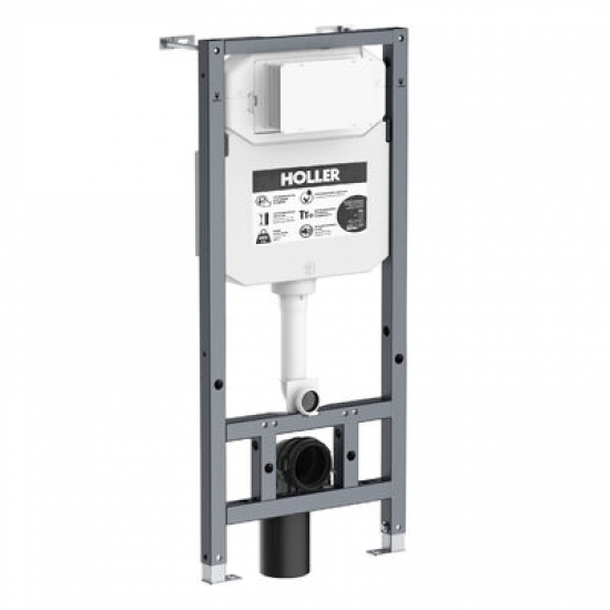 Система инсталляции для унитазов HOLLER K133-A04 (комплект 2 в 1 + плита) + Клавиша K5230 хром