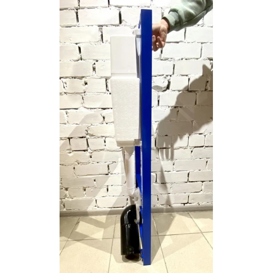 Система инсталляции для унитазов УКЛАД СИ 01.04.54.00.1 с кнопкой хром