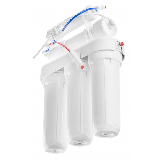 Система обратного осмоса ГЕЙЗЕР Нанотек с баком 12 л, нанофильтрация