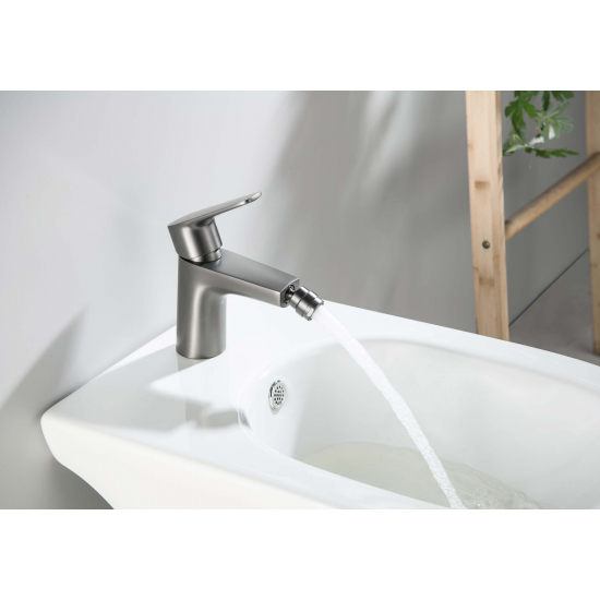 Смеситель для биде AQUATEK Бетта AQ1118BGM оружейная сталь