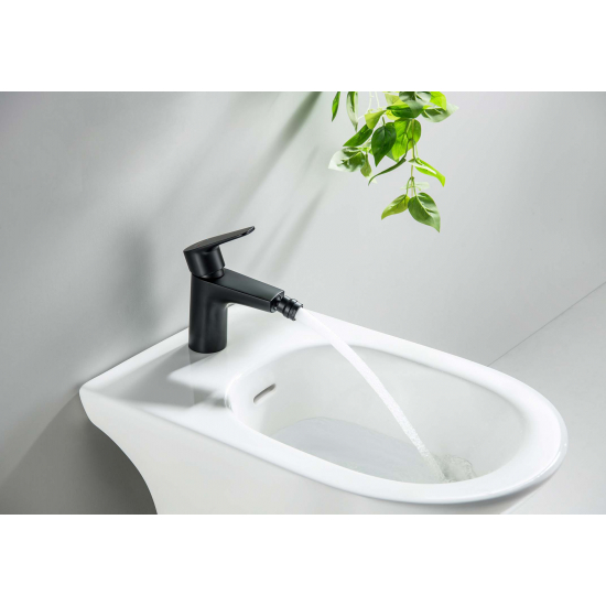 Смеситель для биде AQUATEK Бетта AQ1118MB матовый чёрный