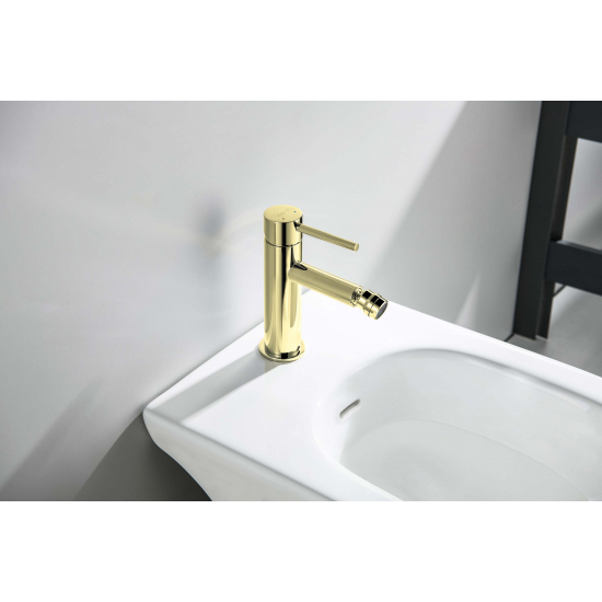 Смеситель для биде AQUATEK Европа AQ1318BG золото шлифованное