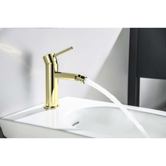 Смеситель для биде AQUATEK Европа AQ1318BG золото шлифованное