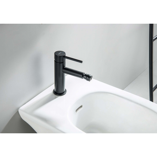 Смеситель для биде AQUATEK Европа AQ1318MB матовый чёрный
