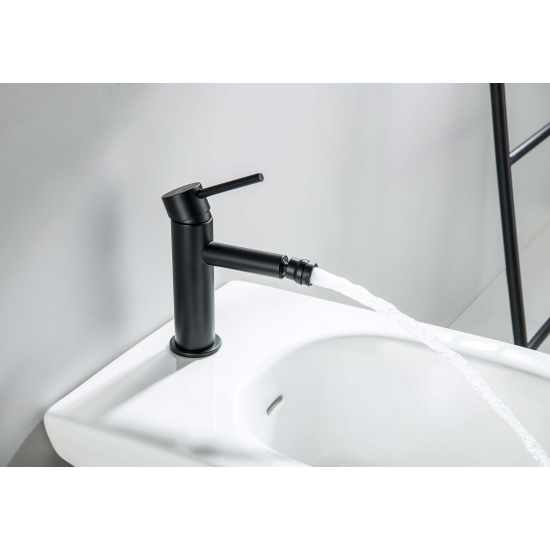 Смеситель для биде AQUATEK Европа AQ1318MB матовый чёрный