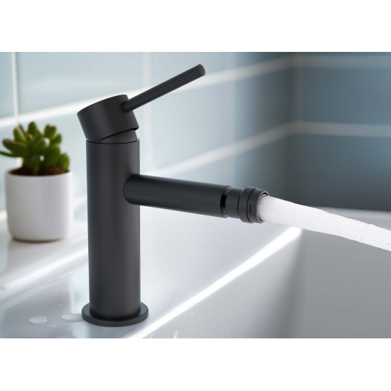 Смеситель для биде AQUATEK Европа AQ1318MB матовый чёрный