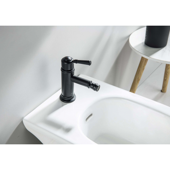 Смеситель для биде AQUATEK Классик AQ1518MB матовый чёрный