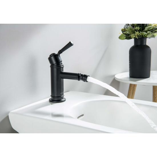 Смеситель для биде AQUATEK Классик AQ1518MB матовый чёрный
