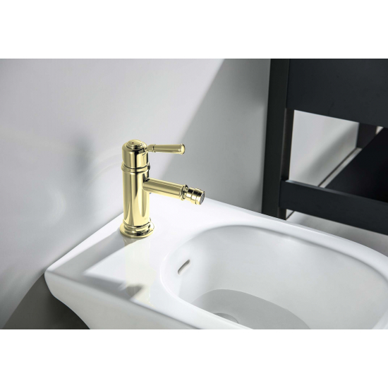 Смеситель для биде AQUATEK Классик AQ1518PG полированное золото