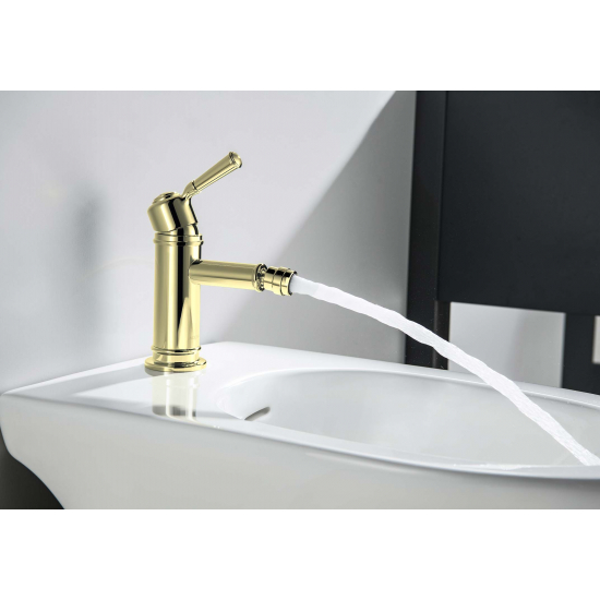 Смеситель для биде AQUATEK Классик AQ1518PG полированное золото