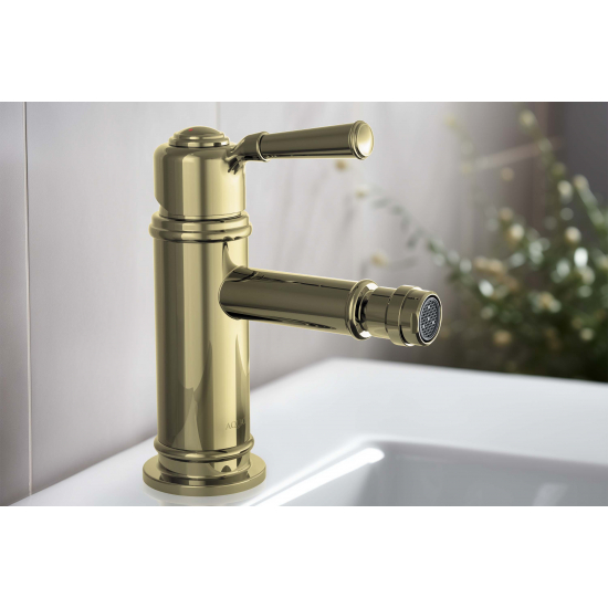 Смеситель для биде AQUATEK Классик AQ1518PG полированное золото