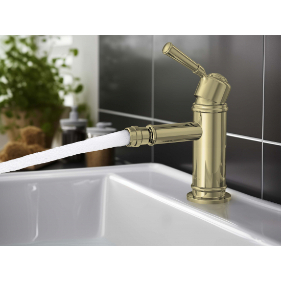 Смеситель для биде AQUATEK Классик AQ1518PG полированное золото