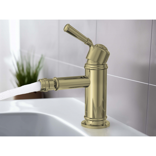 Смеситель для биде AQUATEK Классик AQ1518PG полированное золото