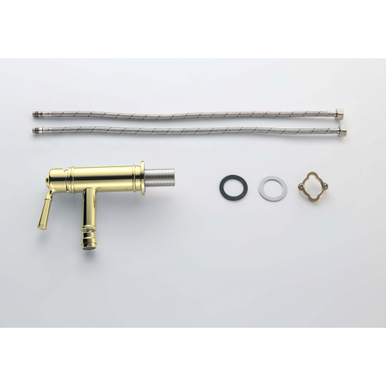 Смеситель для биде AQUATEK Классик AQ1518PG полированное золото