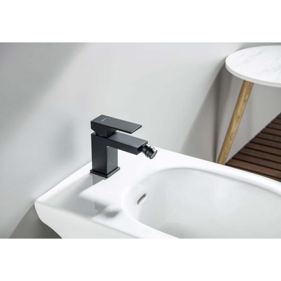Смеситель для биде AQUATEK Либра AQ1618MB матовый чёрный
