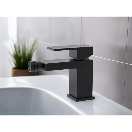 Смеситель для биде AQUATEK Либра AQ1618MB матовый чёрный