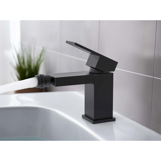 Смеситель для биде AQUATEK Либра AQ1618MB матовый чёрный