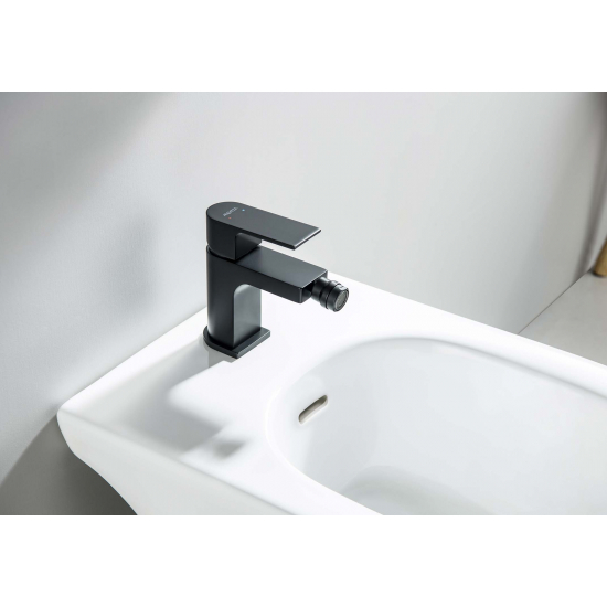 Смеситель для биде AQUATEK Лира AQ1418MB матовый чёрный
