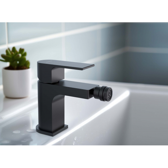 Смеситель для биде AQUATEK Лира AQ1418MB матовый чёрный
