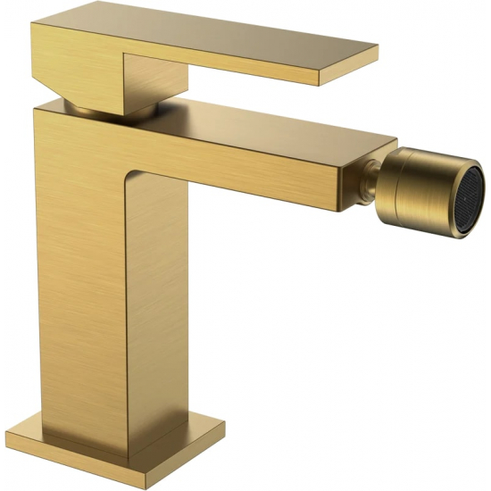 Смеситель для биде BOHEME Qubic 476-BR бронза