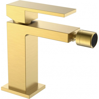 Смеситель для биде BOHEME Qubic 476-MG золото матовое