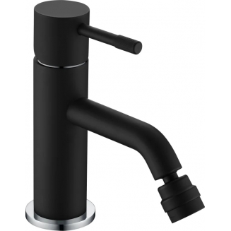 Смеситель для биде BOHEME Uno 466-BCR чёрный матовый хром