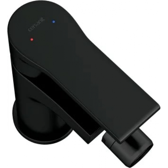 Смеситель для биде CERSANIT Brasko A63110 чёрный