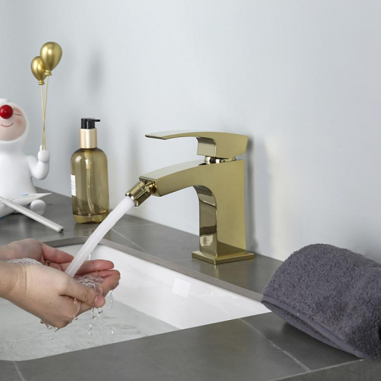 Смеситель для биде GAPPO G07-3 G5007-3 золото