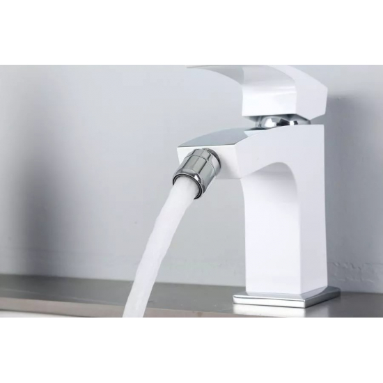 Смеситель для биде GAPPO G07-8 G5007-8 белый хром