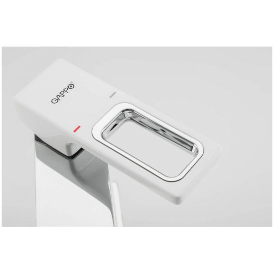 Смеситель для биде GAPPO G5017-8 белый хром