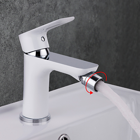 Смеситель для биде Gappo G5048 белый хром