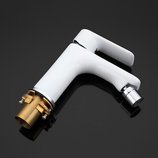 Смеситель для биде Gappo G5048 белый хром