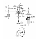 Смеситель для биде GROHE Euroeco 23263000