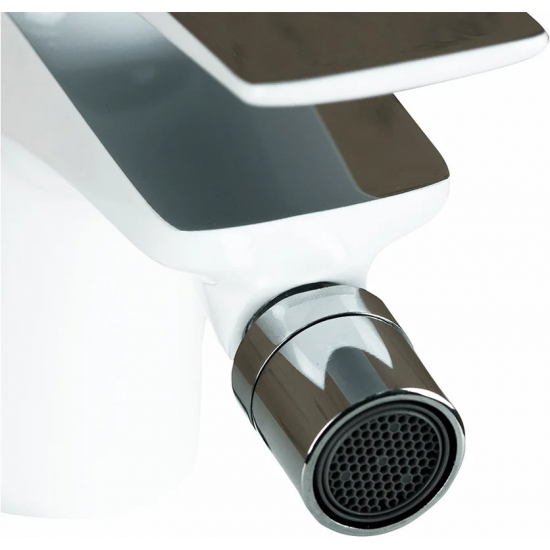 Смеситель для биде LEMARK Allegro LM5908CW хром/белый