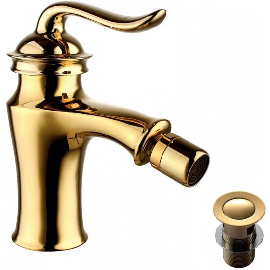 Смеситель для биде LEMARK Brava LM4708G золото