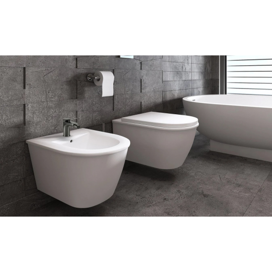 Смеситель для биде LEMARK Bronx LM3708GM графит