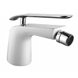 Смеситель для биде LEMARK Melange LM4908CW белый/хром
