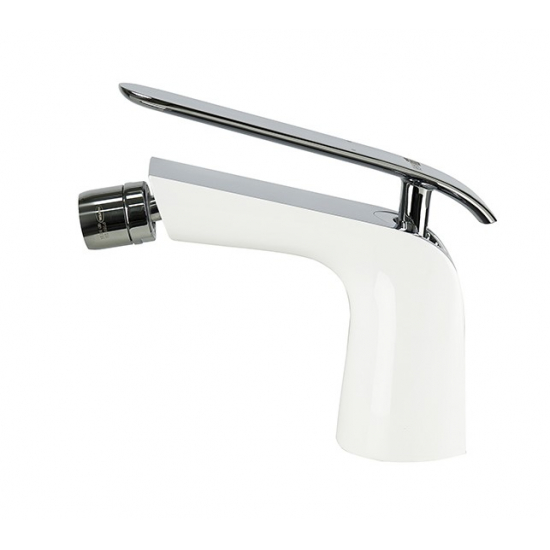 Смеситель для биде LEMARK Melange LM4908CW белый/хром