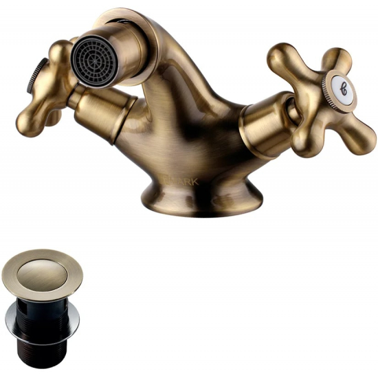 Смеситель для биде LEMARK Vintage LM2808B бронза