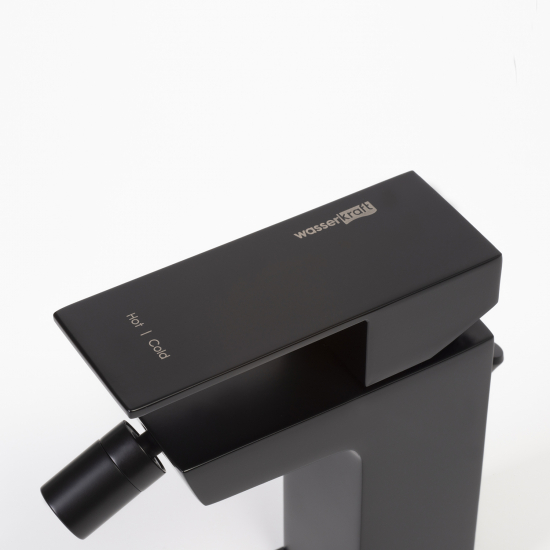 Смеситель для биде WASSERKRAFT Abens 2006 чёрный матовый