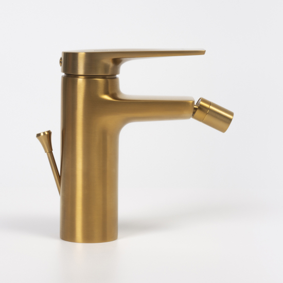 Смеситель для биде WASSERKRAFT Aisch 5506 матовое золото