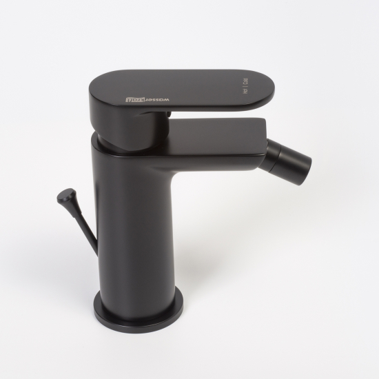 Смеситель для биде WASSERKRAFT Elbe 7406 чёрный матовый