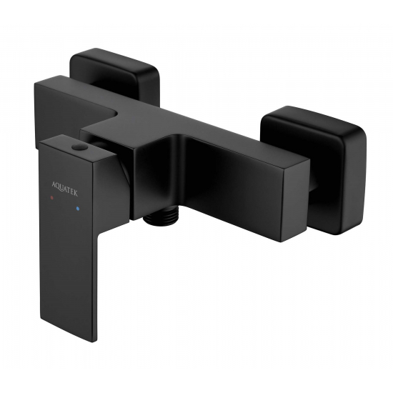 Смеситель для душа AQUATEK Либра AQ1660MB матовый чёрный