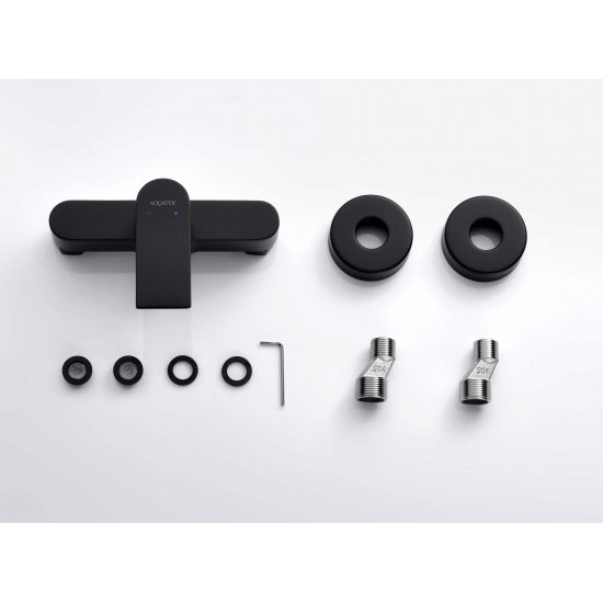 Смеситель для душа AQUATEK Лира AQ1460MB матовый чёрный