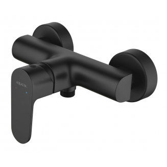 Смеситель для душа AQUATEK Оберон AQ1260MB матовый чёрный